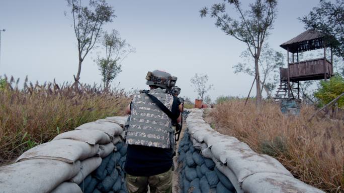 真人CS野外射击  户外拓展训练