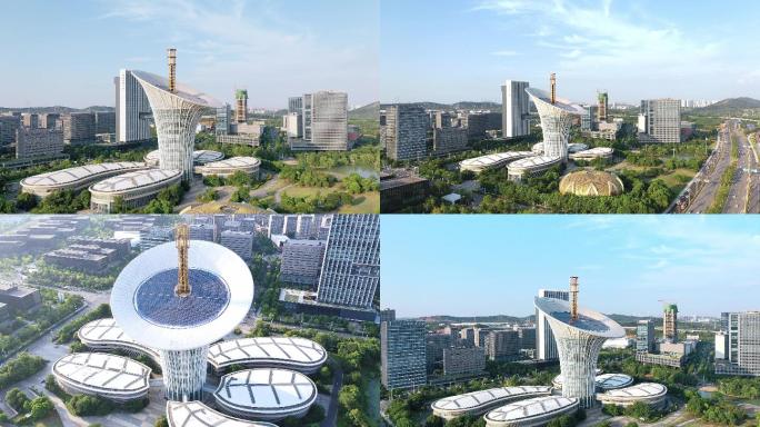 【航拍】武汉未来科技城04-新能源研究院
