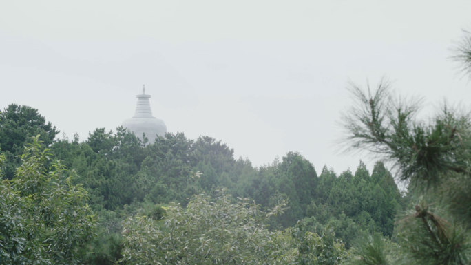 寺庙4K香炉风铃美景老物件大钟