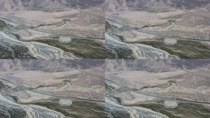 青藏铁路航拍视频