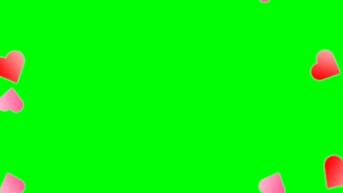 绿色屏幕循环动画背景