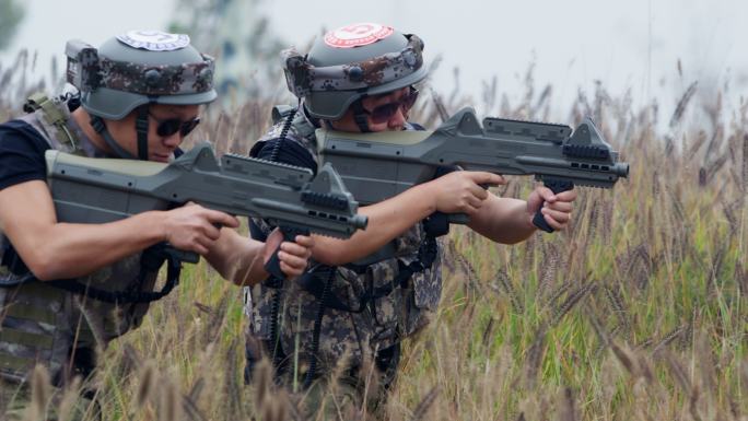 真人CS野外射击  户外拓展训练