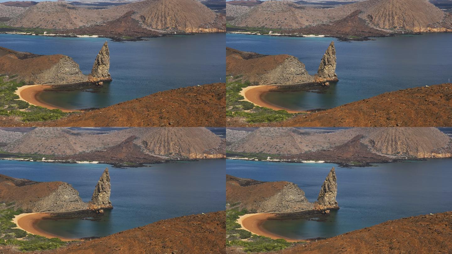 加拉帕戈斯群岛的尖顶岩