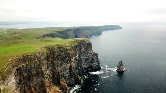 莫尔悬崖是爱尔兰最高的悬崖