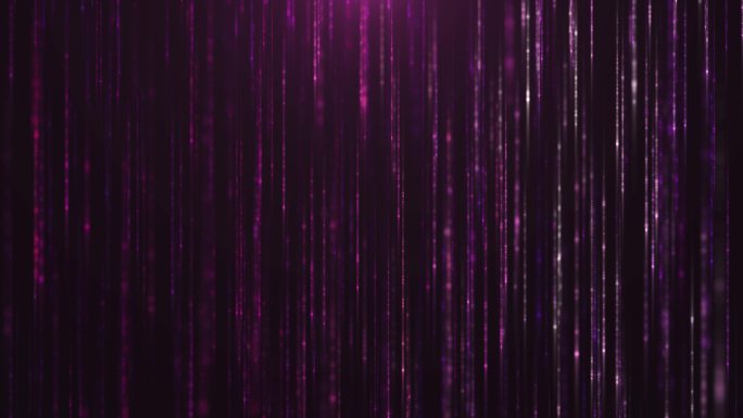 紫色光流闪动粒子