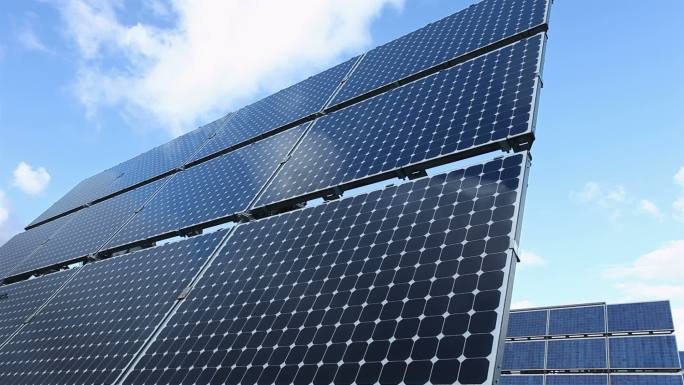 太阳能光伏板新能源碳中和