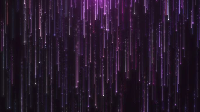 紫色光条