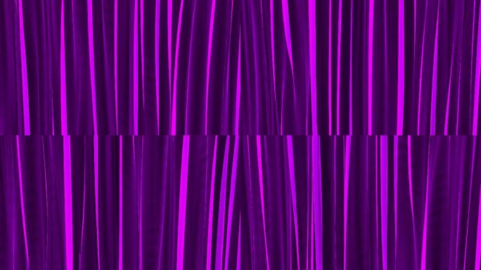 4K紫色窗帘窗纱无缝循环