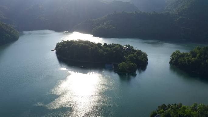 DJI_0009中央绿岛 小岛 水面