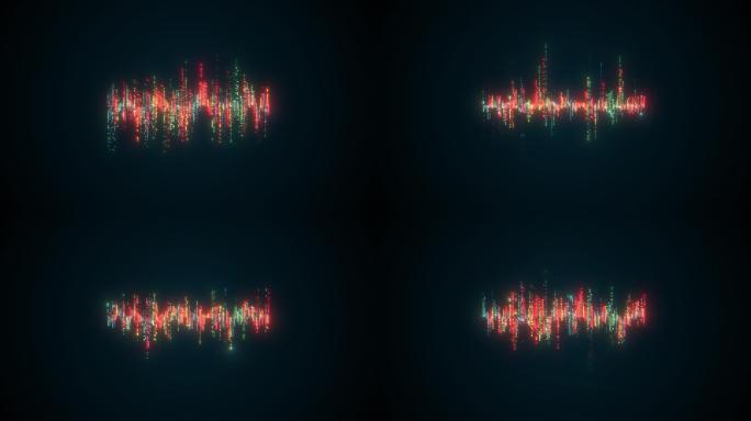未来的音频均衡器音波抖动听歌