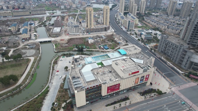 台州玉环印象广场4k航拍DJI_0184