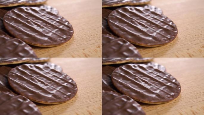 巧克力饼干视频素材