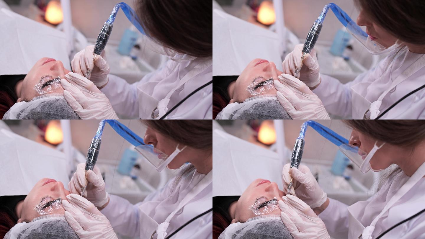 在美容诊所纹眉美容院韩式半塑性整形医院