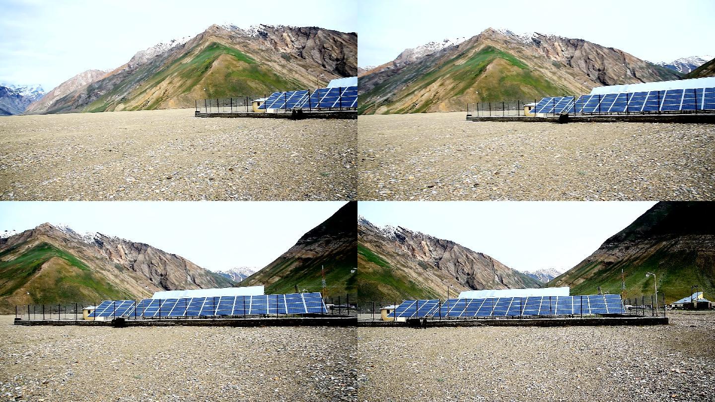 大型太阳能电池板光伏电力清洁能源小型发电
