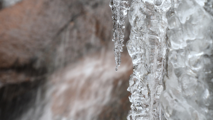 【4K原创】冰雪融水冰川融水水源