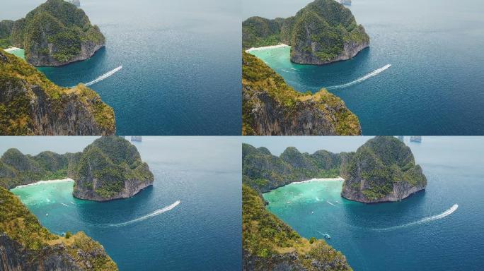 泰国披披披群岛热带玛雅湾