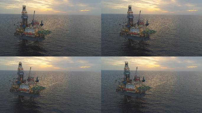 海上工业油气生产能源探测超级工程新能源大