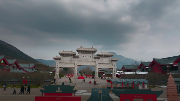 河南郑州登封嵩山少林寺中原世界文化遗产