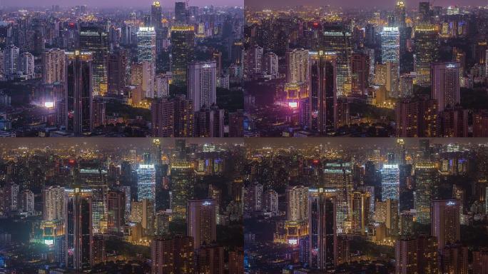 上海城市夜景8K延时