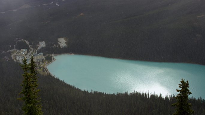 加拿大阿尔伯塔省的路易丝湖