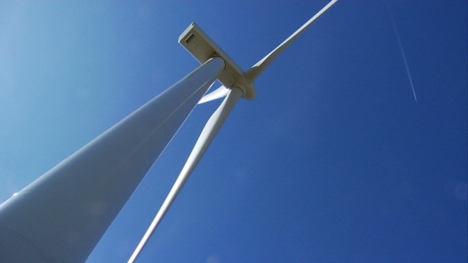 风力涡轮机风车风能双碳风电可再生