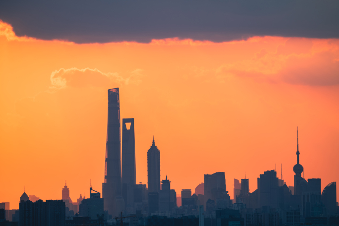 4K上海城市地标经济发展宣传片视频