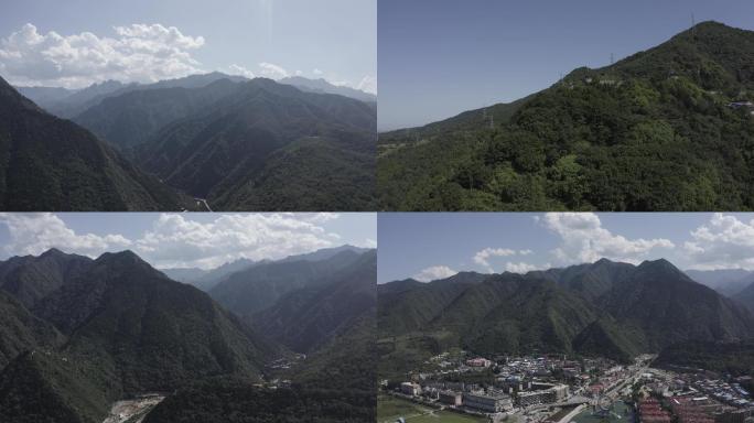 眉县 太白山 4k 航拍