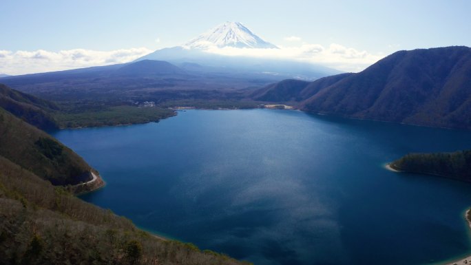 富士山新疆西藏青海沙漠公路物流湖泊旅游雪