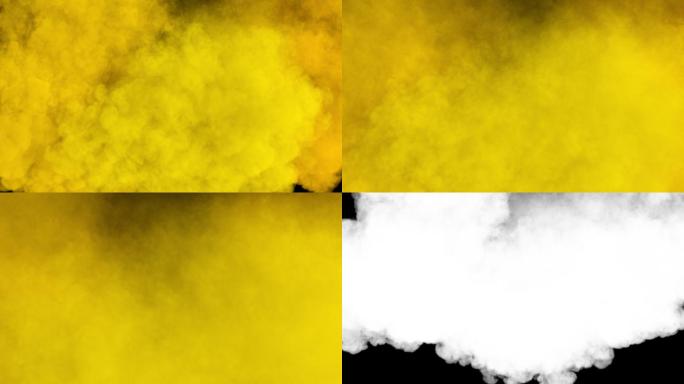 烟雾扩散墨汁颜料流淌流动液体艺术