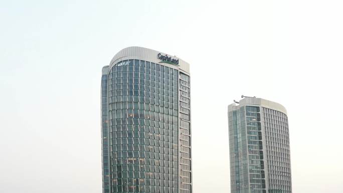 来福士大厦建筑空镜