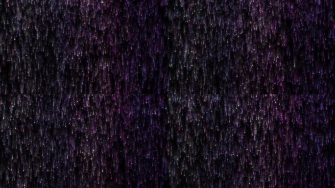 紫光闪动粒子