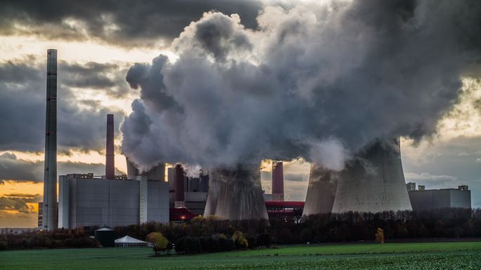 燃煤电站化工厂炼油排放全球变暖