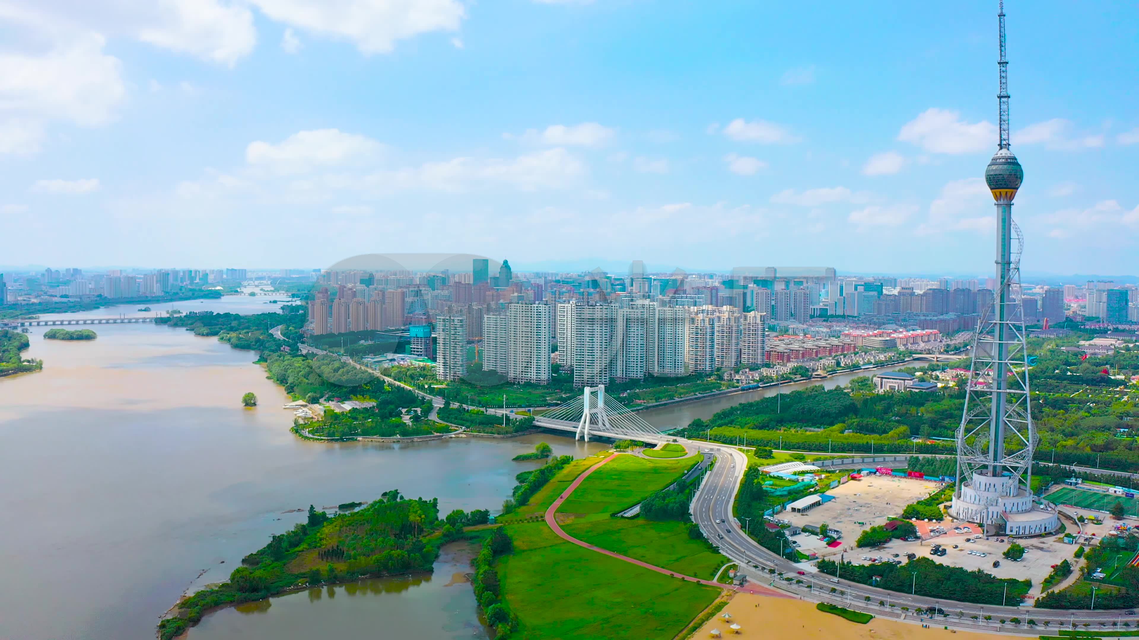 山东临沂沂蒙路航拍城市高层住宅空镜素材_3840X2160_高清视频素材下载(编号:8500547)_实拍视频_光厂(VJ师网) www ...