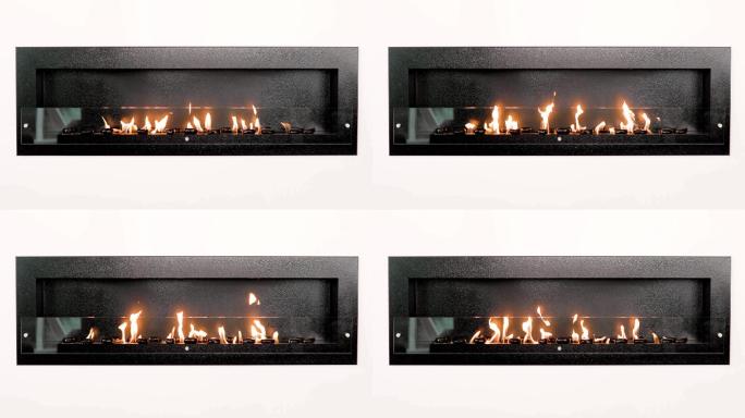 室内装饰性的壁炉取暖火炉冬季