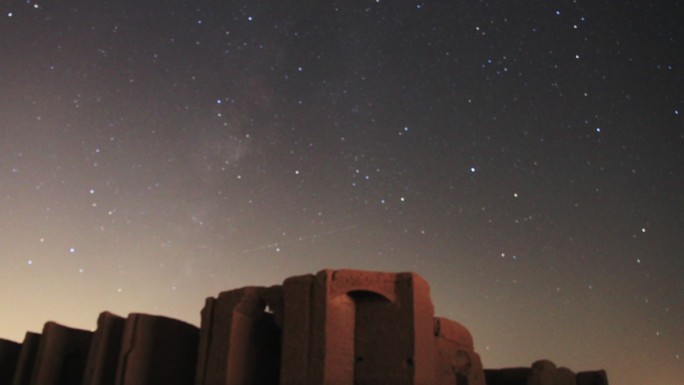 夜空的延时拍摄星际星河星空星光宇宙银河