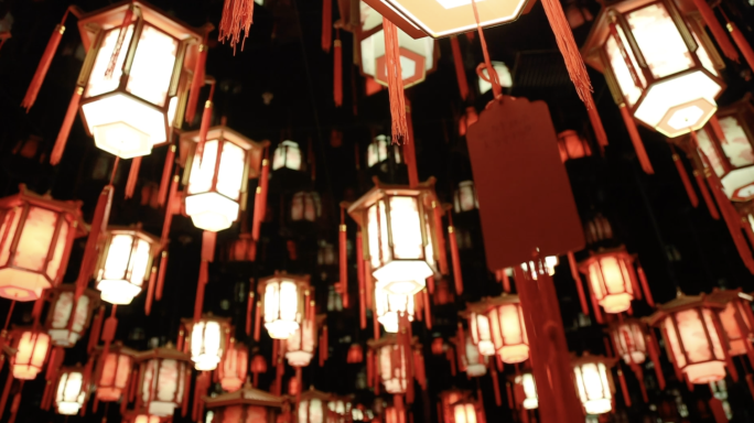 宫灯元宵花灯灯展红灯笼
