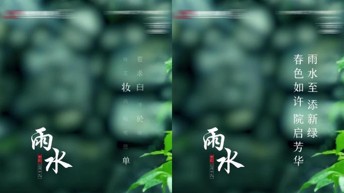 24节气之雨水地产15秒价值点推广小视频