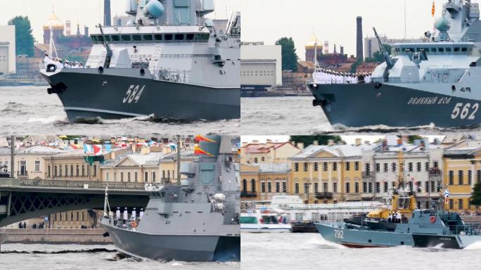 俄罗斯海军的各种军舰