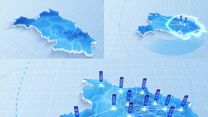 简洁版湖北地图覆盖046