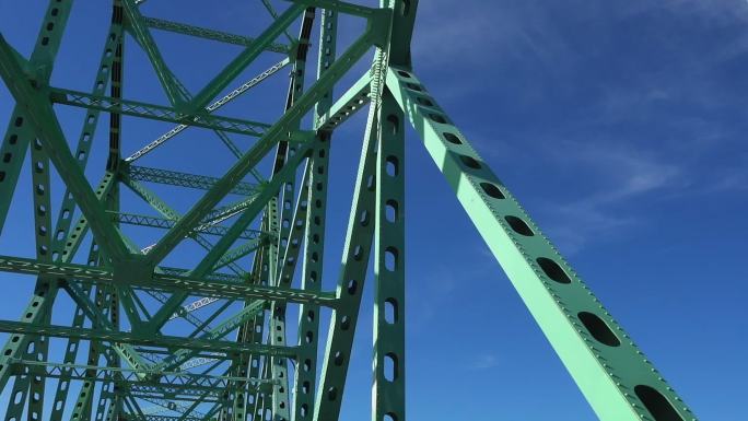 桥梁结构视频素材