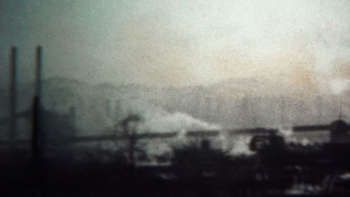 工厂烟囱污染工业革命第一次工业革命蒸汽机