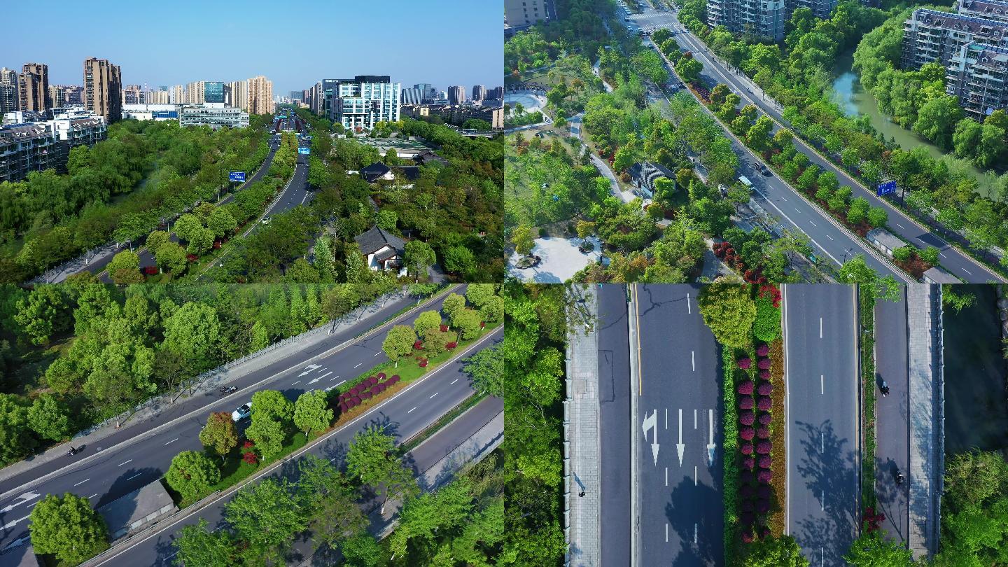 清洁城市道路绿色交通