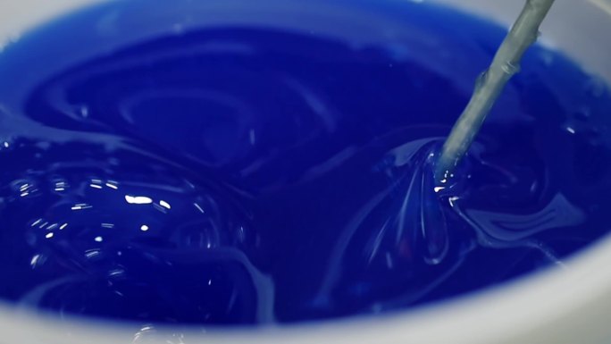 蓝色环氧树脂搅拌机
