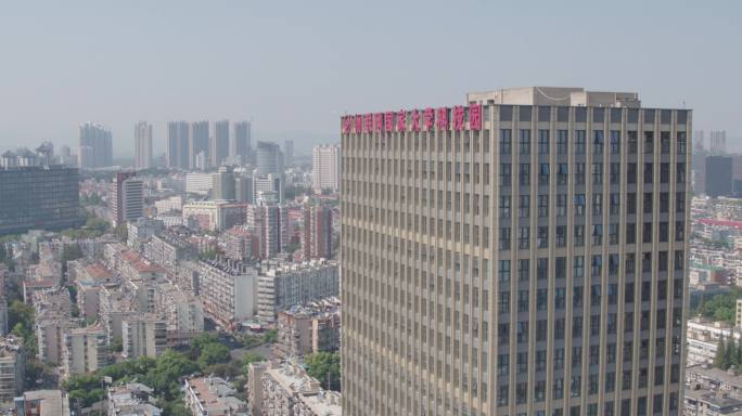 南京物联网国家大学科技园航拍大景空镜