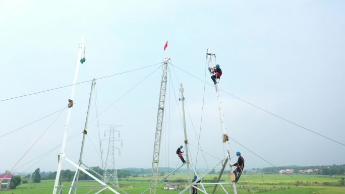 电网建设 电网 电力 施工 基建 铁塔