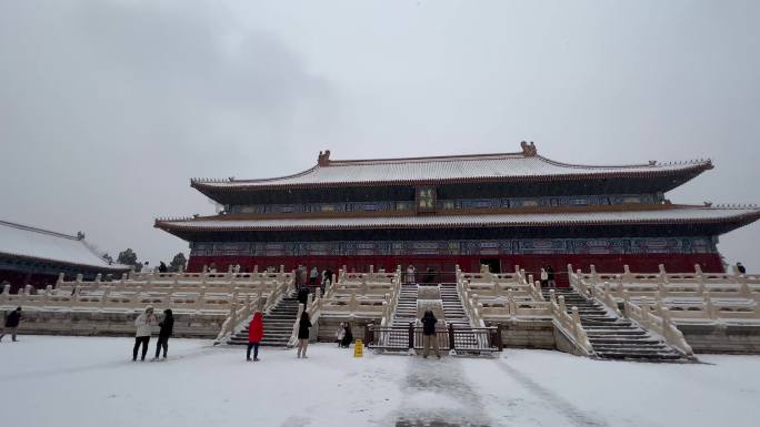 太庙雪景