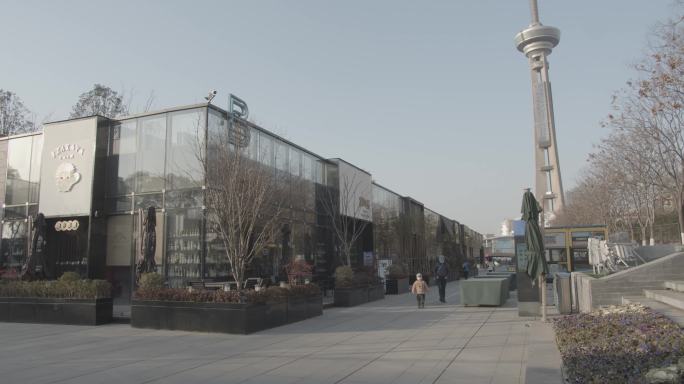 南京南艺艺术学院后街空镜