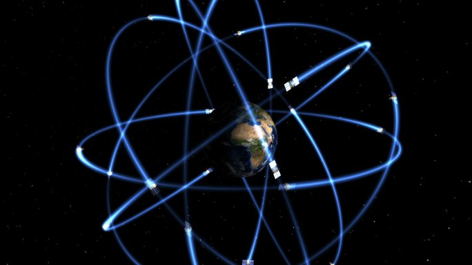 GPS卫星星座地球村通讯技术间谍轨道