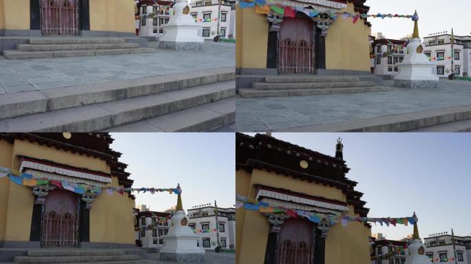 民族园藏族建筑西藏少数民族 (3)