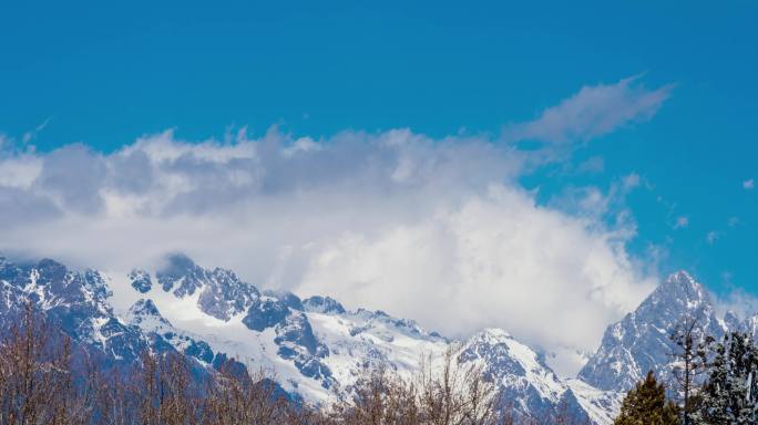 【正版素材】丽江玉龙雪山